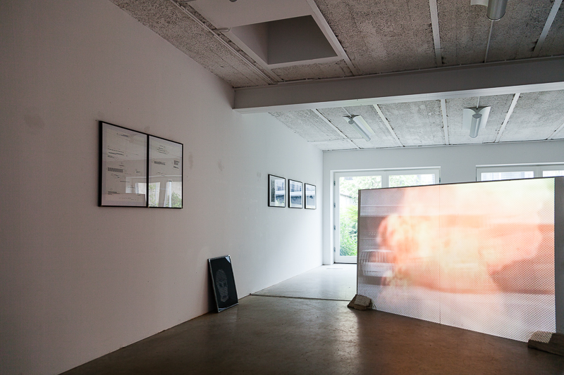 A video installation